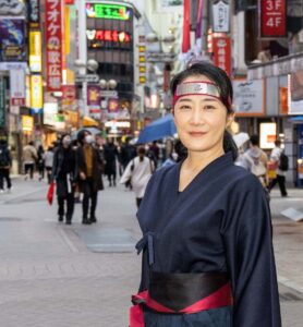 a full-time ninja